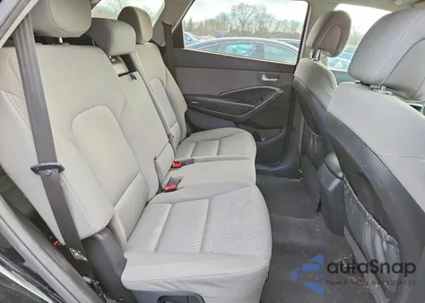 2017 Hyundai Santa Fe Se from USA, damaged, VIN KM8SM4HF6HU223835